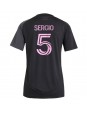 Billige Inter Miami Sergio Busquets #5 Bortedrakt Dame 2025-26 Kortermet